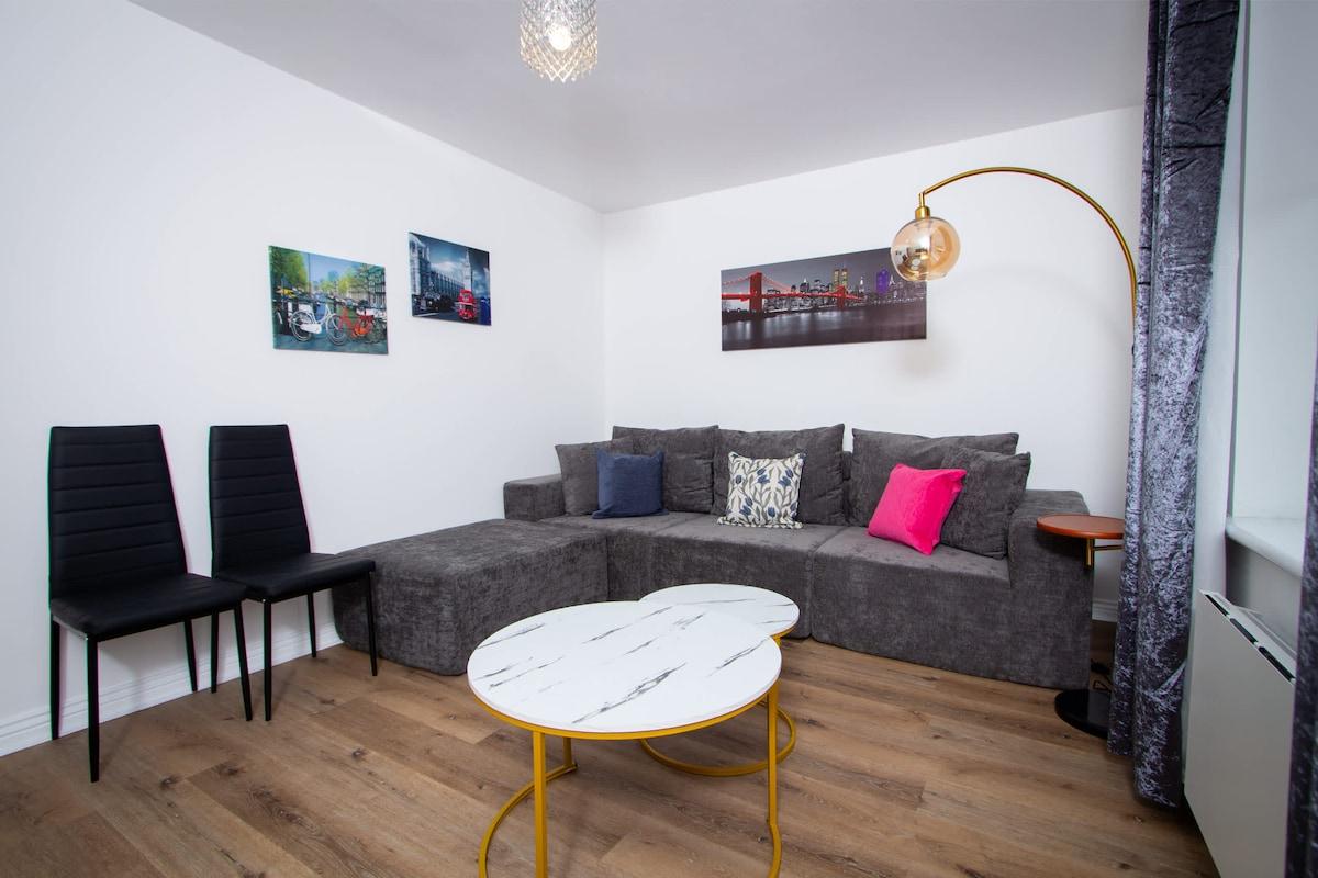 Stylish Newly Refurbished 1BR Flat in Manchester