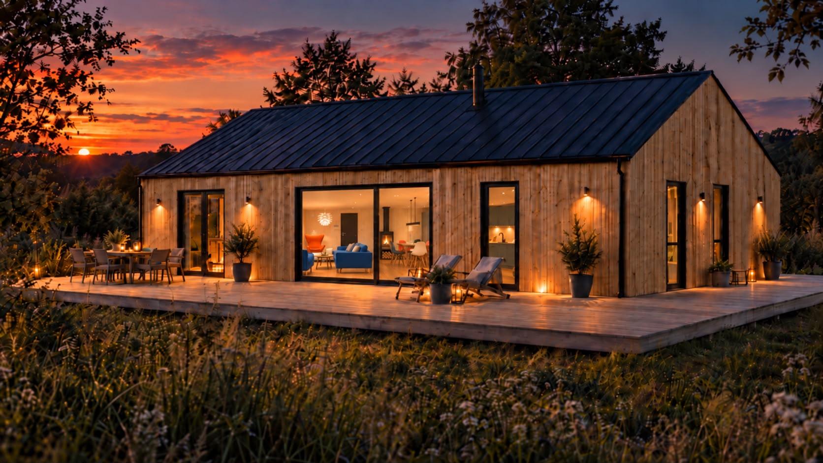Dansk Cottage auf Ærø – Sauna, Design & Natur