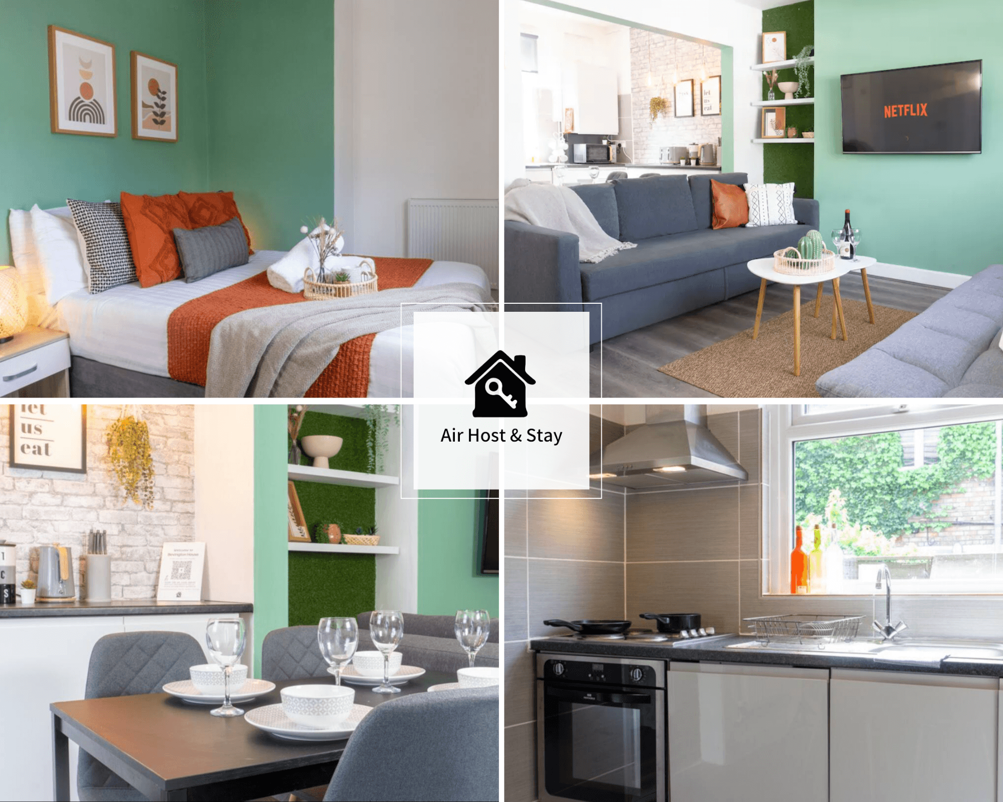 Bevington House | 3 Bedroom | Sleeps 8 | Parking1