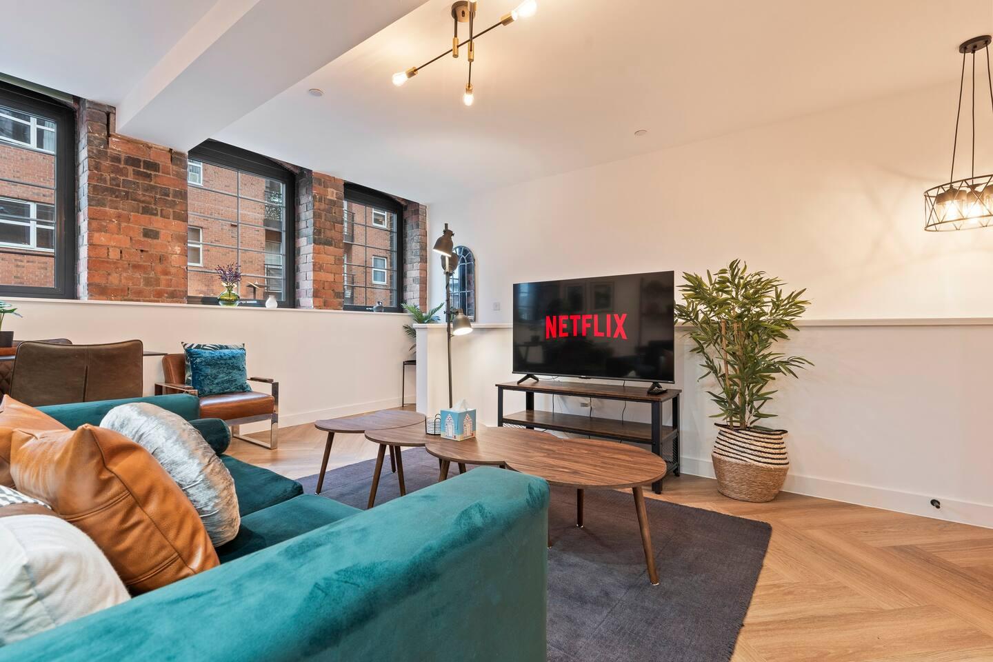 Birmingham City Centre Apartment - Upto 6 guests1