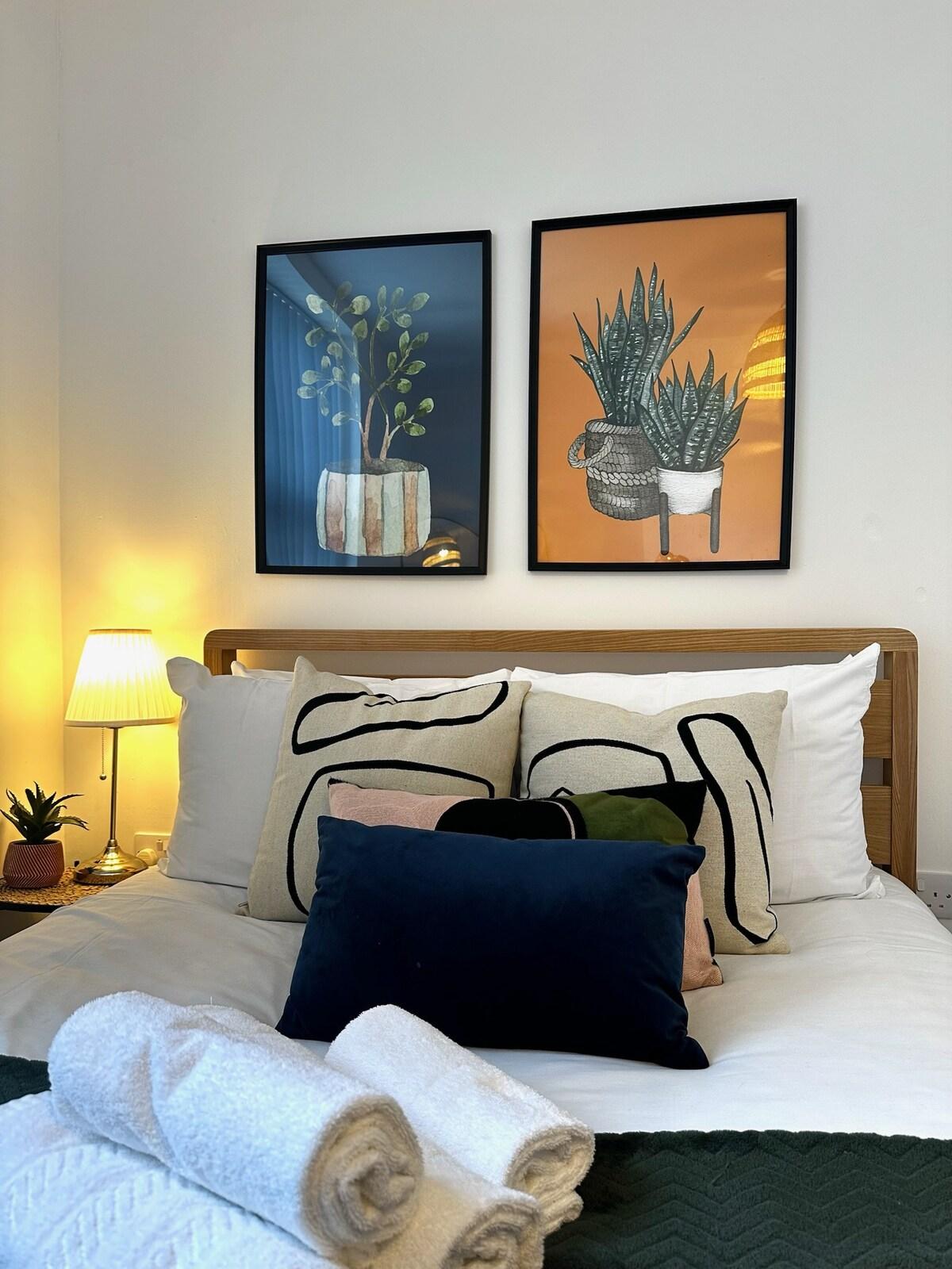 Wigan 1BR Haven:  Perfect for a Relaxing Stay3