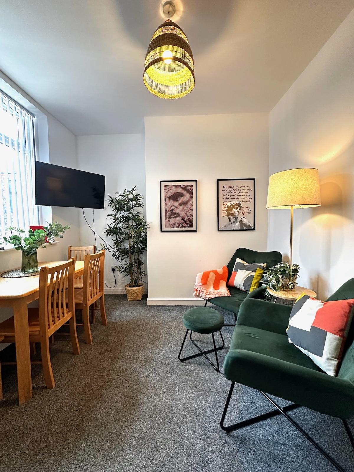 Wigan 1BR Haven:  Perfect for a Relaxing Stay1