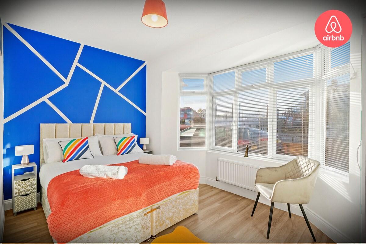 3-Bed in London | Big Monthly Discounts | Parking1