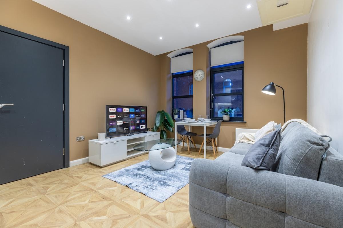 Leeds Central Cosy 1BD Flat | 10 mins to Station!1