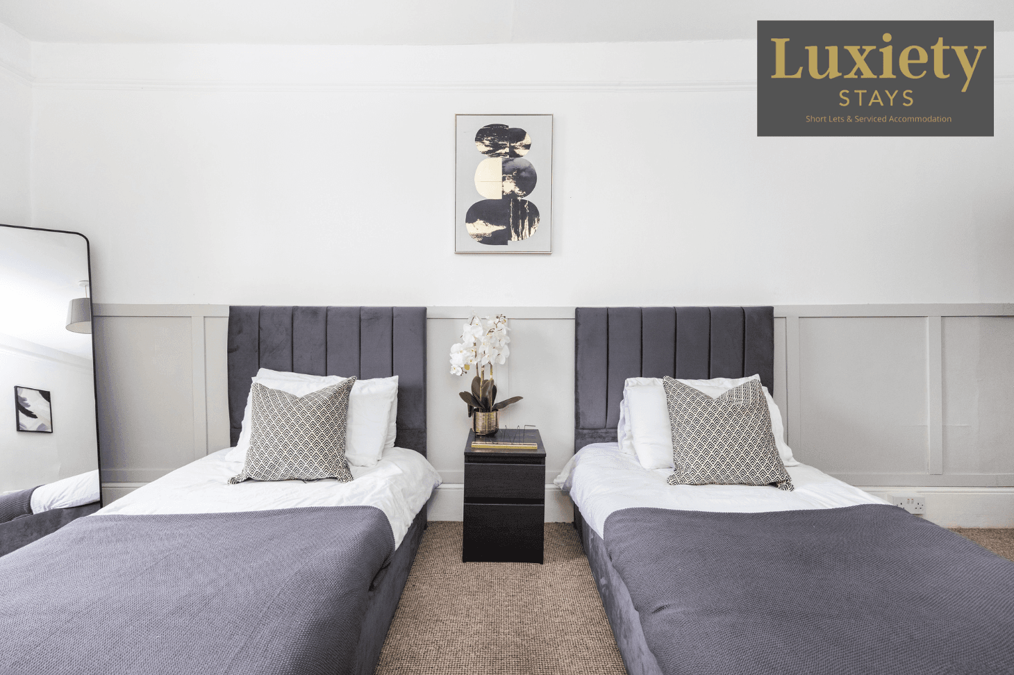 Modern 3BR Home By Luxiety Stays w/ Long stay Disc4
