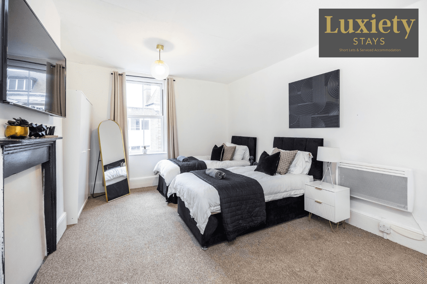 Modern 3BR Home By Luxiety Stays w/ Long stay Disc5