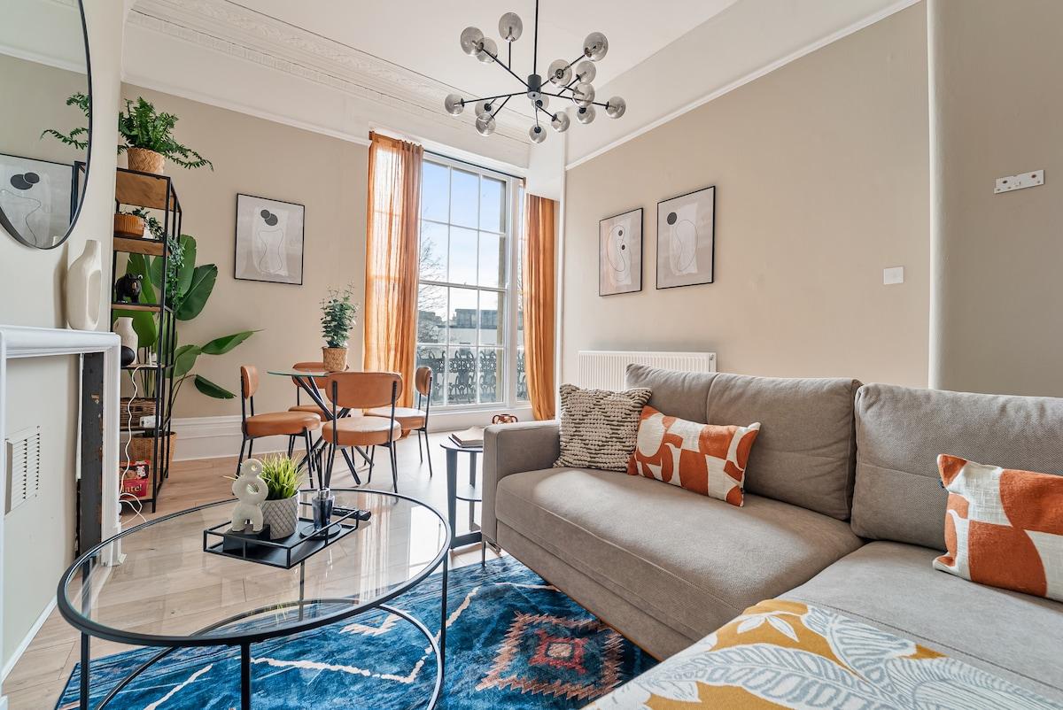 Bright & Stylish-1Bed Flat-Central Clifton-Balcony1