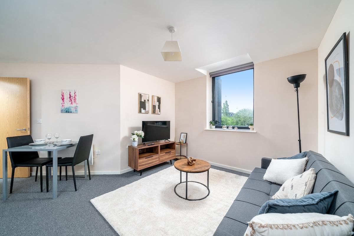 Stylish 1BR Haven Near Manchester Centre