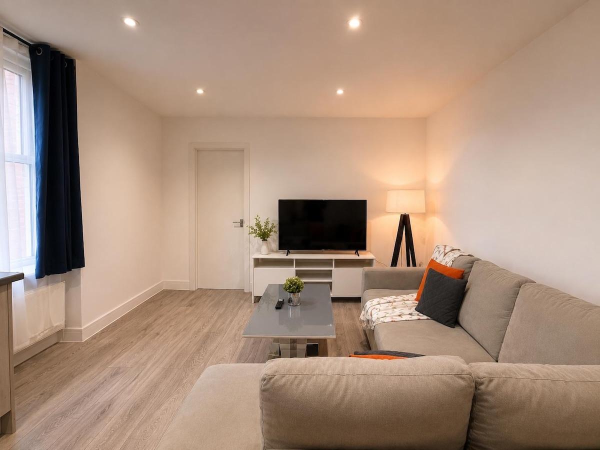 The Fresh Escape | Stylish 1-Bed Haven1
