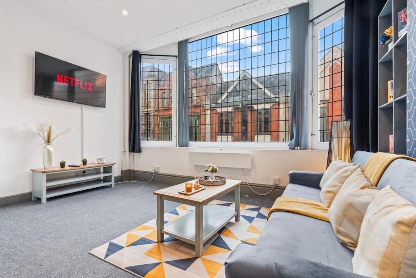Stylish City-Centre Stay in Leicester | Market St1