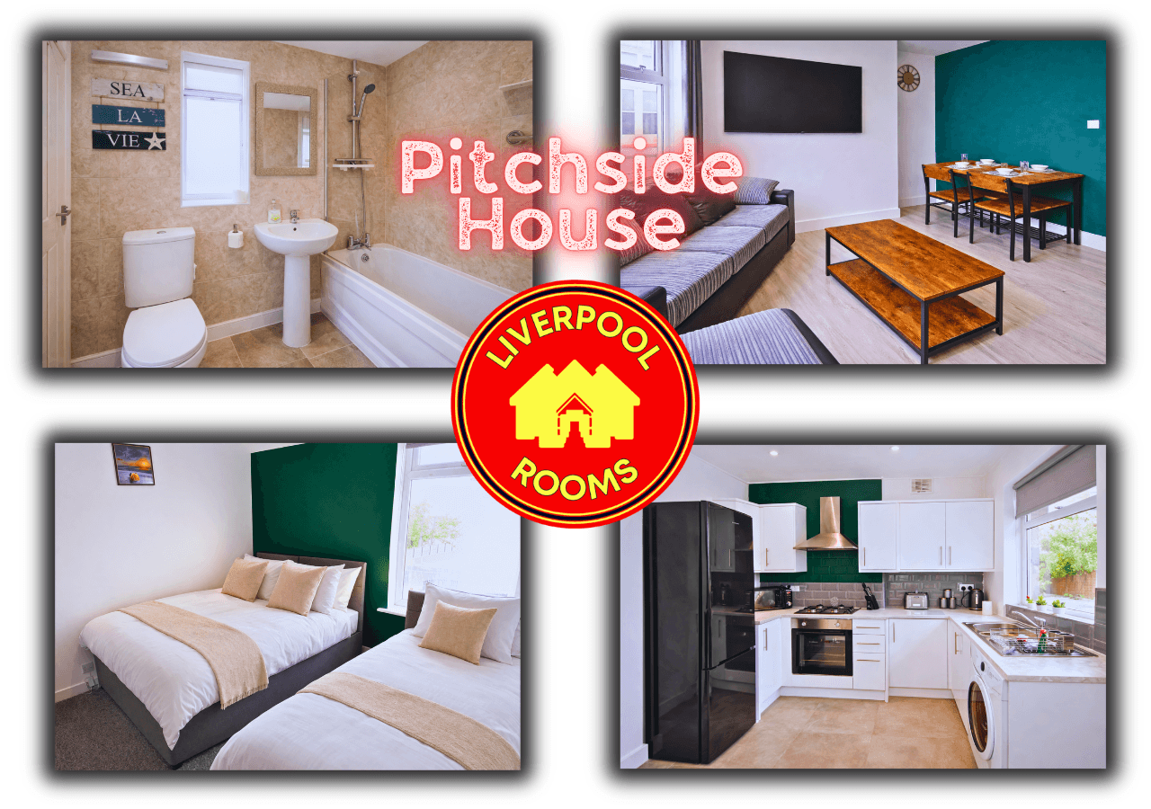 Pitchside House | Walk to Anfield, sleeps 71