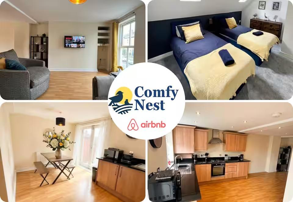 5BR Comfy Nest Short Term Rental Derby | Parking