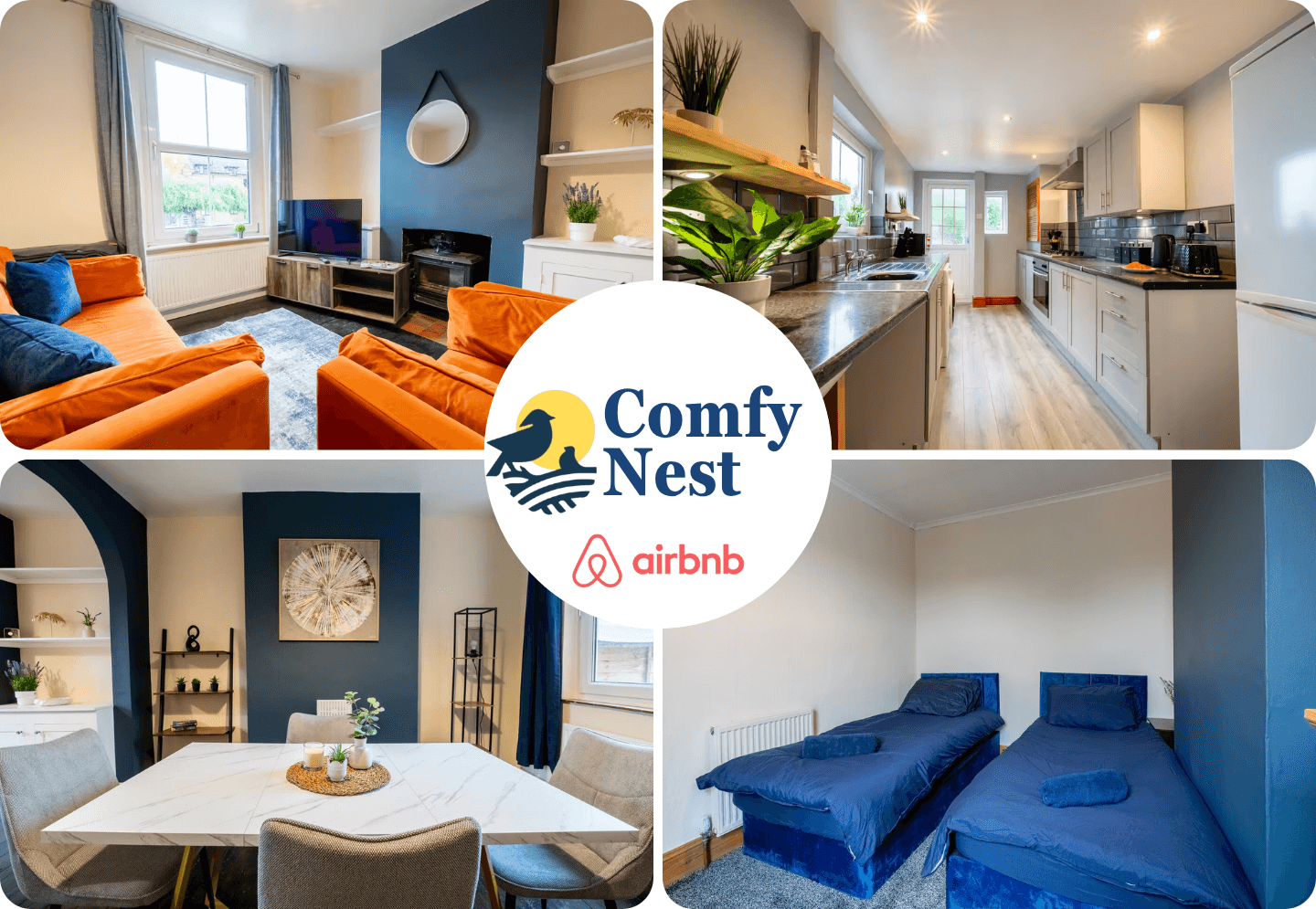 3BR By Comfy Nest Flexible Renting Wellingborough