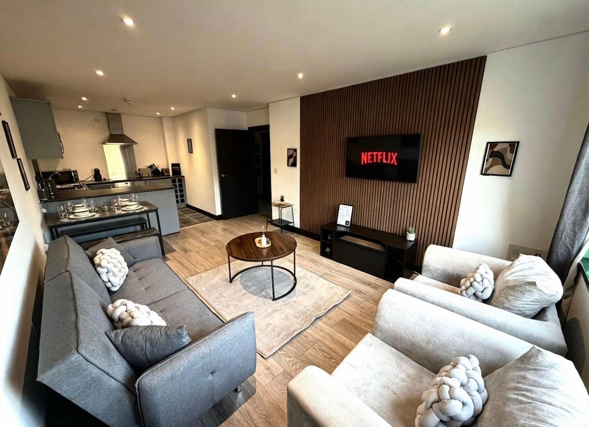 2BR | 2BA | Manchester |Wi-Fi | Free Gated Parking