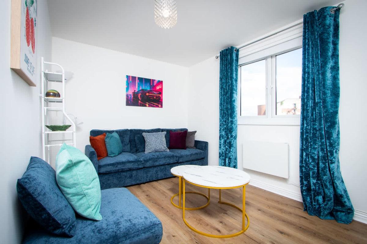 Stylish Newly Refurbished 2BR Flat in Manchester2
