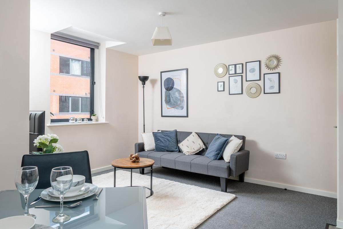 Stylish 1BR Haven Near Manchester Centre2