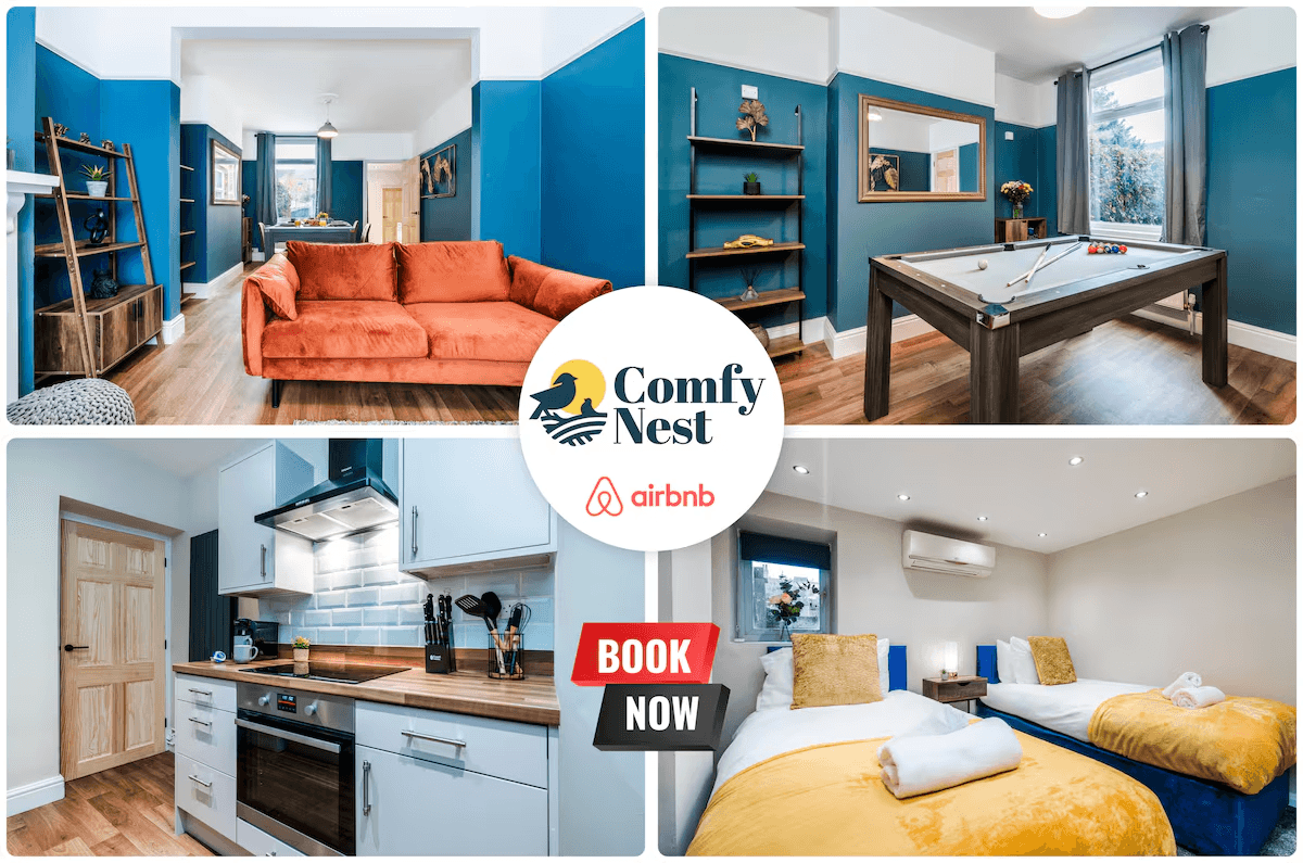 4BR Comfy Nest Flexible Renting Northampton1
