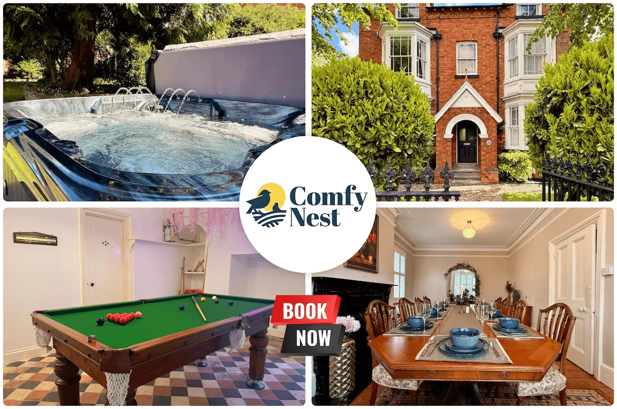 Comfy Nest Short Term Lets Wellingborough|Hot Tub1