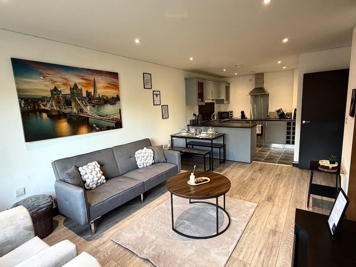 2BR | 2BA | Manchester |Wi-Fi | Free Gated Parking2