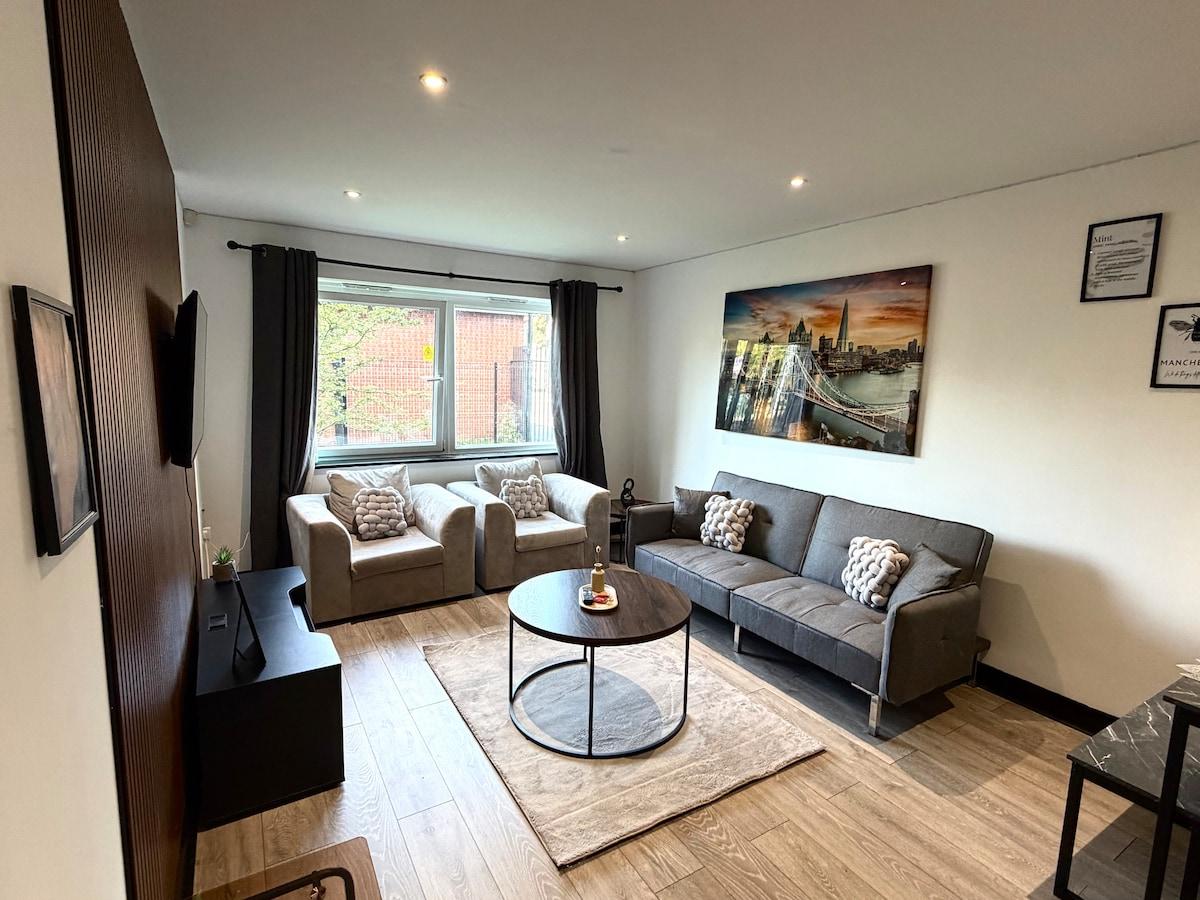 2BR | 2BA | Manchester |Wi-Fi | Free Gated Parking3