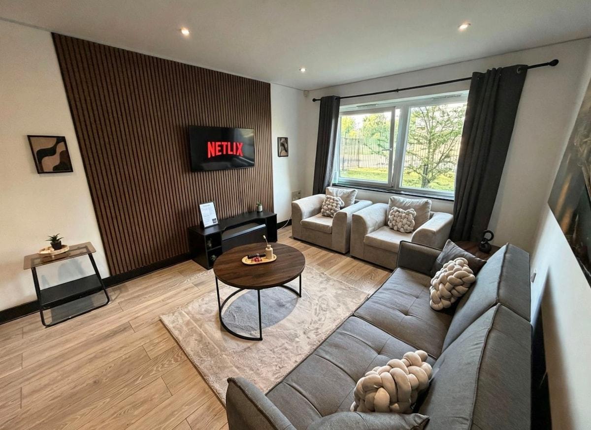 2BR | 2BA | Manchester |Wi-Fi | Free Gated Parking4