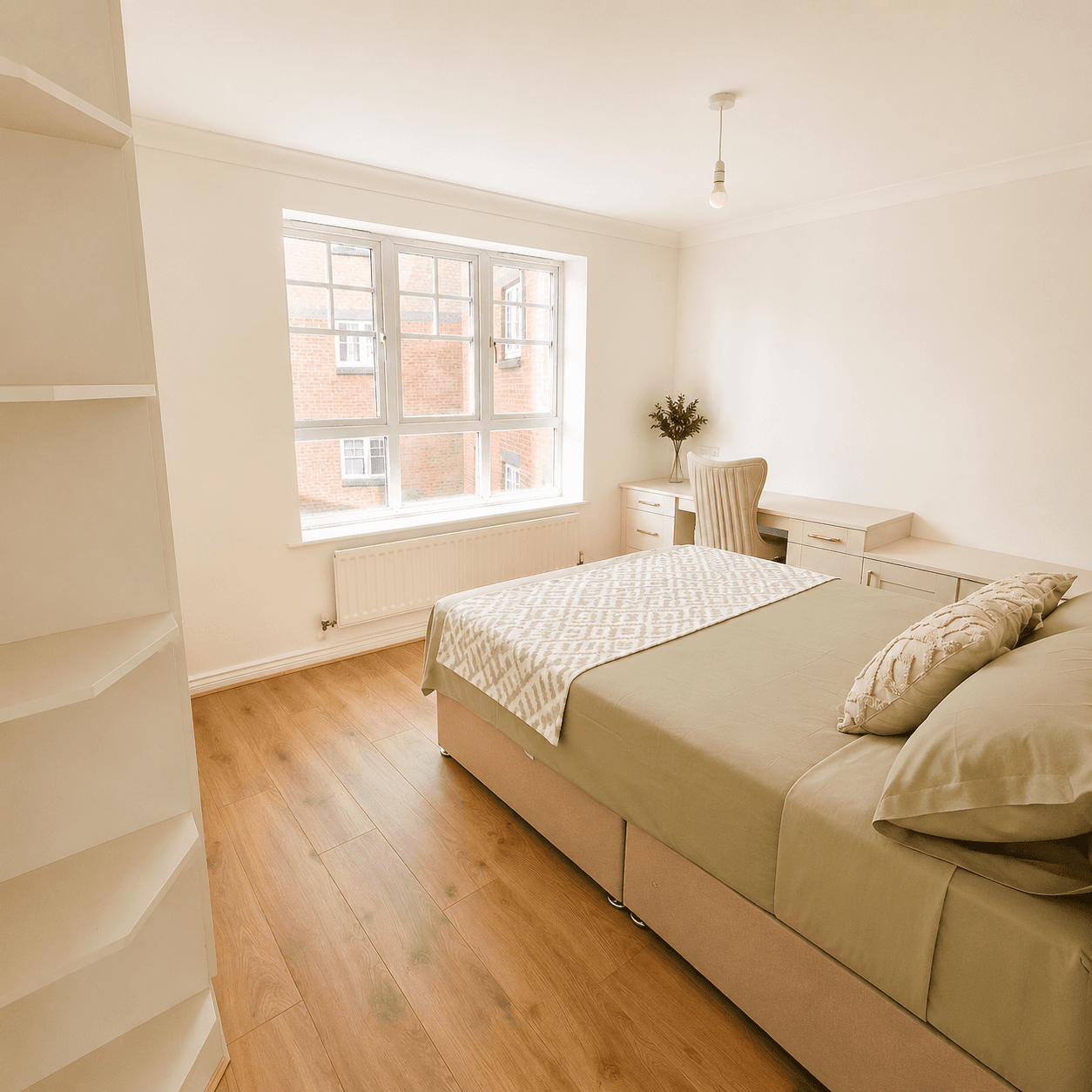 Spacious 3 Bed Flat - Parking - Discounted long5